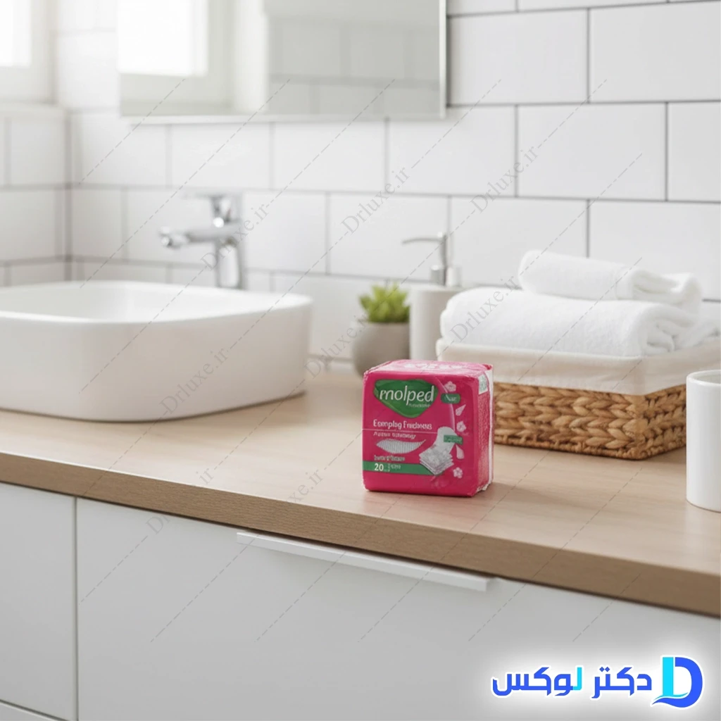 پد روزانه نازک و معطر مولپد 20 عدد